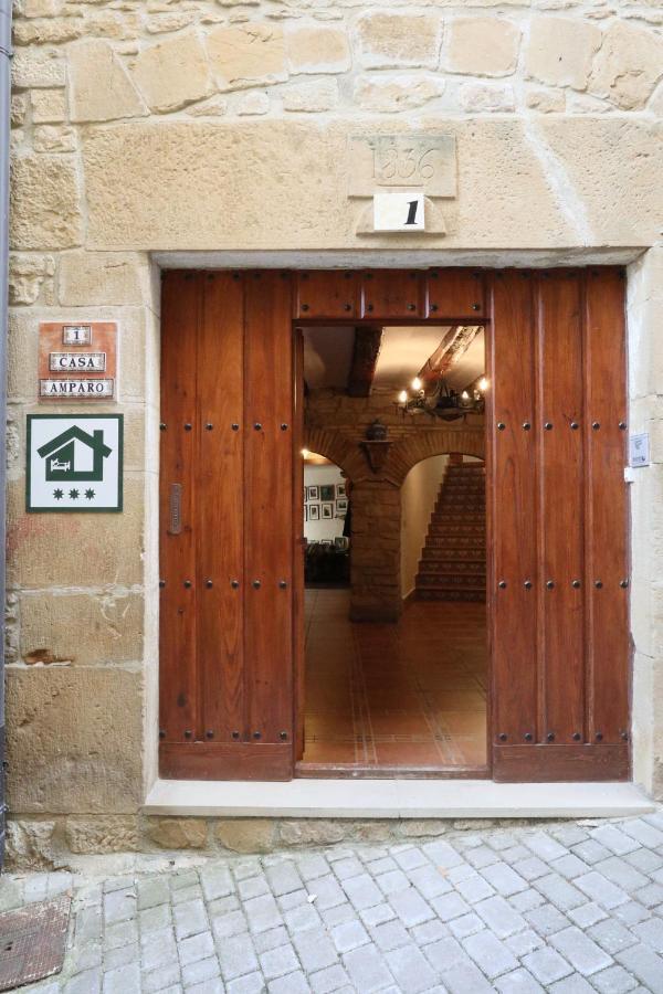 Bed and Breakfast Casa Amparo San Martín de Unx Esterno foto